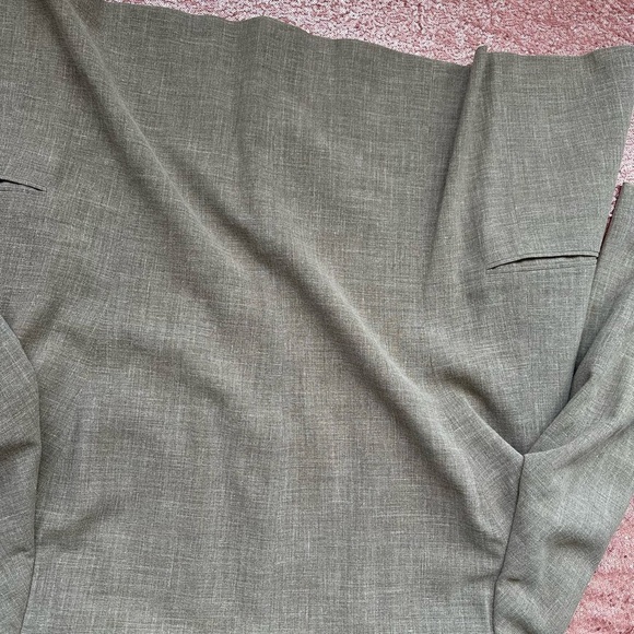 HUGO BOSS Sport Coat Blazer Jacket Three Button Wool Linen Blend  Brown Ventless - Picture 7 of 12